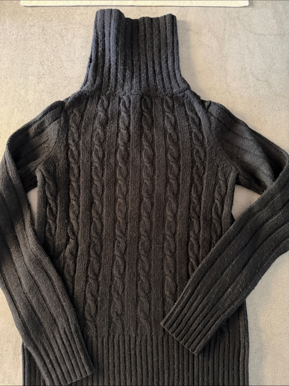 J. Crew Cable Knit Turtleneck Sweater - Picture 5 of 5